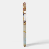 Kleurrijke marmeren textuur, goud glitter geometri Case-Mate iPhone case (Achterkant / Links)