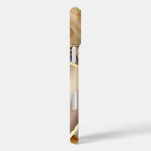 Kleurrijke marmeren textuur, goud glitter geometri Case-Mate iPhone case (Achterkant / Rechts)