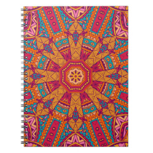 Kleurrijke marmeren textuur, interieur met hoge re notitieboek