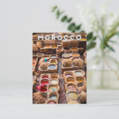 Kleurrijke Marokkaanse Fes Medina lederen leerlooi Briefkaart (Staand voorkant)