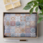 Kleurrijke Marokkaanse tegel Tissuepapier (Geschenk)