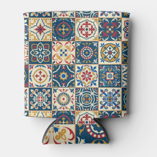 Kleurrijke Marokkaanse tegels, prachtig naadloos p Blikjeskoeler