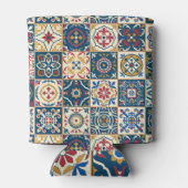 Kleurrijke Marokkaanse tegels, prachtig naadloos p Blikjeskoeler (Achterkant)