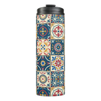 Kleurrijke Marokkaanse tegels, prachtig naadloos p Thermosbeker
