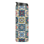 Kleurrijke Marokkaanse tegels, prachtig naadloos p Thermosbeker (Geroteerd rechts)