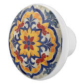 Kleurrijke Marracash Tegel Design 2 Keramische Knop (Rechts)