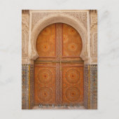 Kleurrijke Marrakech Marokkaanse architectuur Briefkaart (Voorkant)
