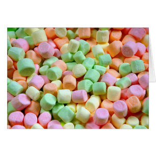 Kleurrijke marshmallows