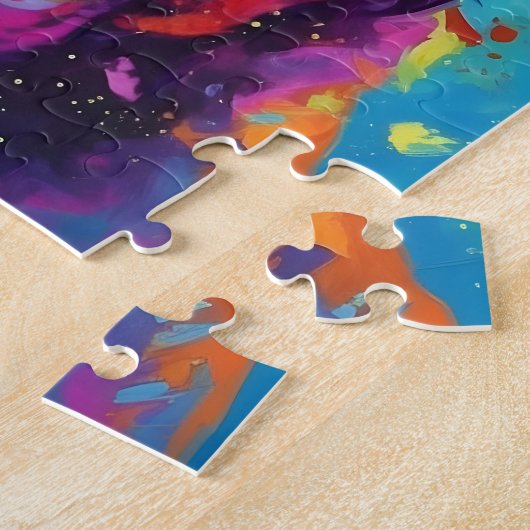 Kleurrijke Mastiff Legpuzzel (Zijkant)