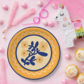 Kleurrijke Matisse Abstracte Floral Artsy Papieren Bordje (Feest)