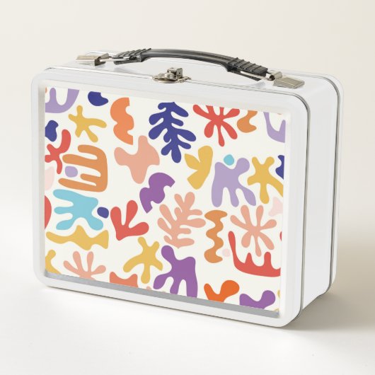 Kleurrijke Matisse Patroon Abstracte Botanische Vo (Voorkant)