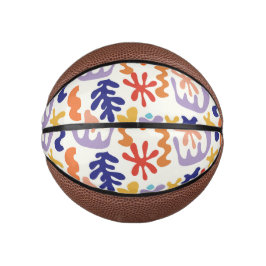 Kleurrijke Matisse Patroon Abstracte Botanische Vo Basketbal