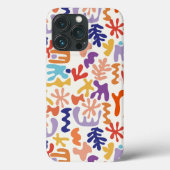 Kleurrijke Matisse Patroon Abstracte Botanische Vo Case-Mate iPhone Case (Achterkant)