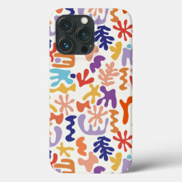 Kleurrijke Matisse Patroon Abstracte Botanische Vo Case-Mate iPhone Case