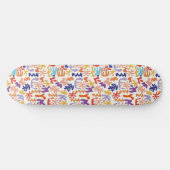 Kleurrijke Matisse Patroon Abstracte Botanische Vo Persoonlijk Skateboard (Horizontaal)