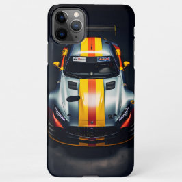 Kleurrijke matte race auto iPhone 11Pro max hoesje