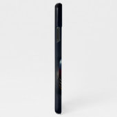 Kleurrijke matte race auto iPhone hoesje (Rechterkant)