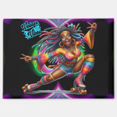 Kleurrijke-Me Hippie Chic Magnet (Voorkant)