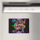 Kleurrijke-Me Hippie Chic  Magnet (Insitu (Vaatwasser))