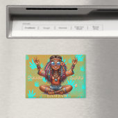 Kleurrijke-Me Hippie Chic Mary Jane Magnet (Insitu (Vaatwasser))