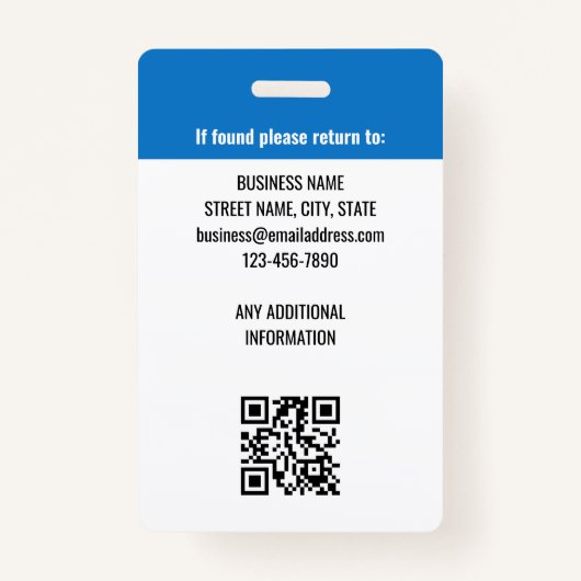 Kleurrijke Medewerker Logo Foto ID Regenboog Kleur Badge (Achterkant)