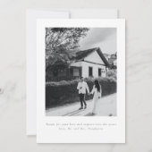 Kleurrijke mediterrane landschap foto Elopement Aankondiging (Achterkant)