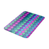 Kleurrijke meerkleurige zeemeermin badmat (Gekanteld)