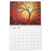 Kleurrijke MeganAroon 2024 Cirkel van het Leven Ka Kalender (Jan 2027)