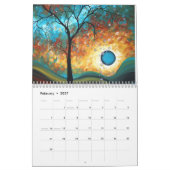 Kleurrijke MeganAroon 2024 Cirkel van het Leven Ka Kalender (Feb 2027)