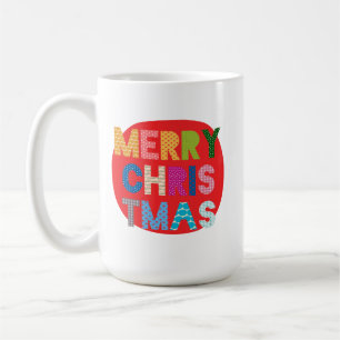 Kleurrijke Merry Christmas Kinder Vakantie Gift Mo Koffiemok