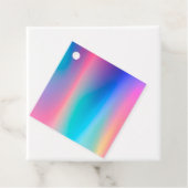 Kleurrijke Metallic Folie Art Gift Labels (In situ)