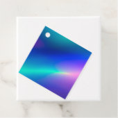 Kleurrijke Metallic Folie Art Gift Labels (In situ)