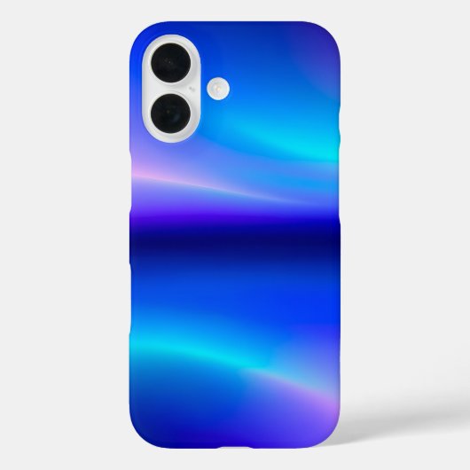 Kleurrijke Metallic Folie Art iPhone Case (Achterkant)