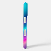 Kleurrijke Metallic Folie Art iPhone Case (Achterkant / Rechts)