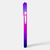 Kleurrijke Metallic Folie Art iPhone Case (Achterkant / Links)