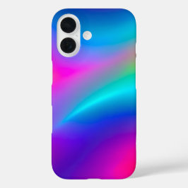 Kleurrijke Metallic Folie Art iPhone Case