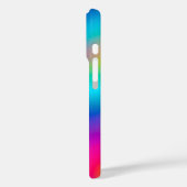 Kleurrijke Metallic Folie Art iPhone Case (Achterkant / Links)