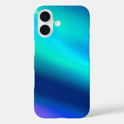 Kleurrijke Metallic Folie Art iPhone Case (Achterkant)