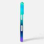 Kleurrijke Metallic Folie Art iPhone Case (Achterkant / Rechts)