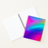 Kleurrijke Metallic Folie Art Spiral Notitieboek (Binnen)