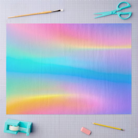 Kleurrijke Metallic Folie Art Weefselpapier Tissuepapier (Craft)