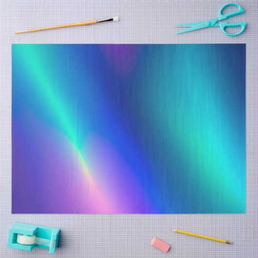 Kleurrijke Metallic Folie Art Weefselpapier Tissuepapier (Craft)