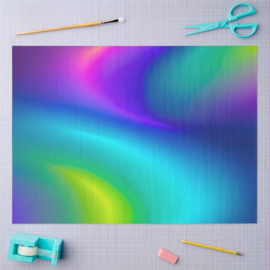 Kleurrijke Metallic Folie Art Weefselpapier Tissuepapier (Craft)