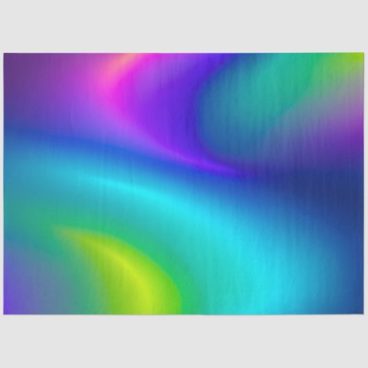 Kleurrijke Metallic Folie Art Weefselpapier Tissuepapier (Voorkant)