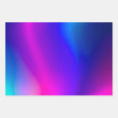 Kleurrijke Metallic Folie Art Wrapping Paper Sheet (Voorkant 2)