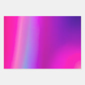 Kleurrijke Metallic Folie Art Wrapping Paper Sheet (Voorkant 3)