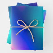 Kleurrijke Metallic Folie Art Wrapping Paper Sheet