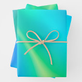 Kleurrijke Metallic Folie Art Wrapping Paper Sheet