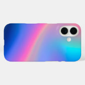 Kleurrijke Metallic Folie Kunst iPhone Hoesje (Achterkant (horizontaal))
