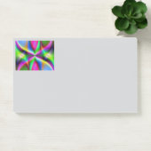 Kleurrijke Metallic Fractale Glans Post-it® Notes (Kantoor)